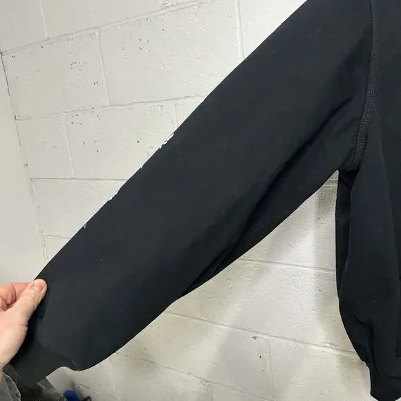Y2K Carhartt Thermal-Lined Hooded Jacket “Black” Dark Throne - Picture 13 of 16